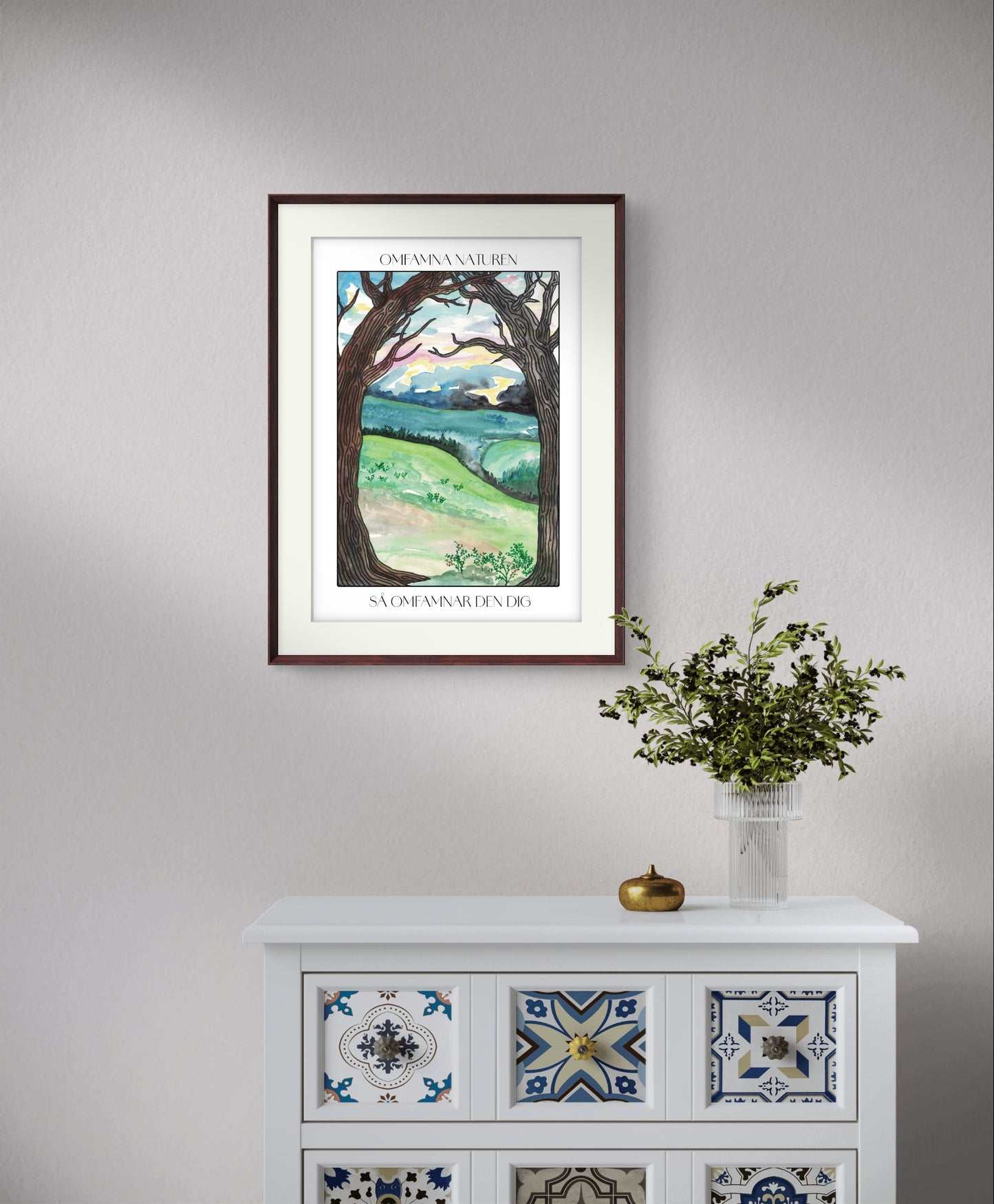 Omfamna naturen, Poster