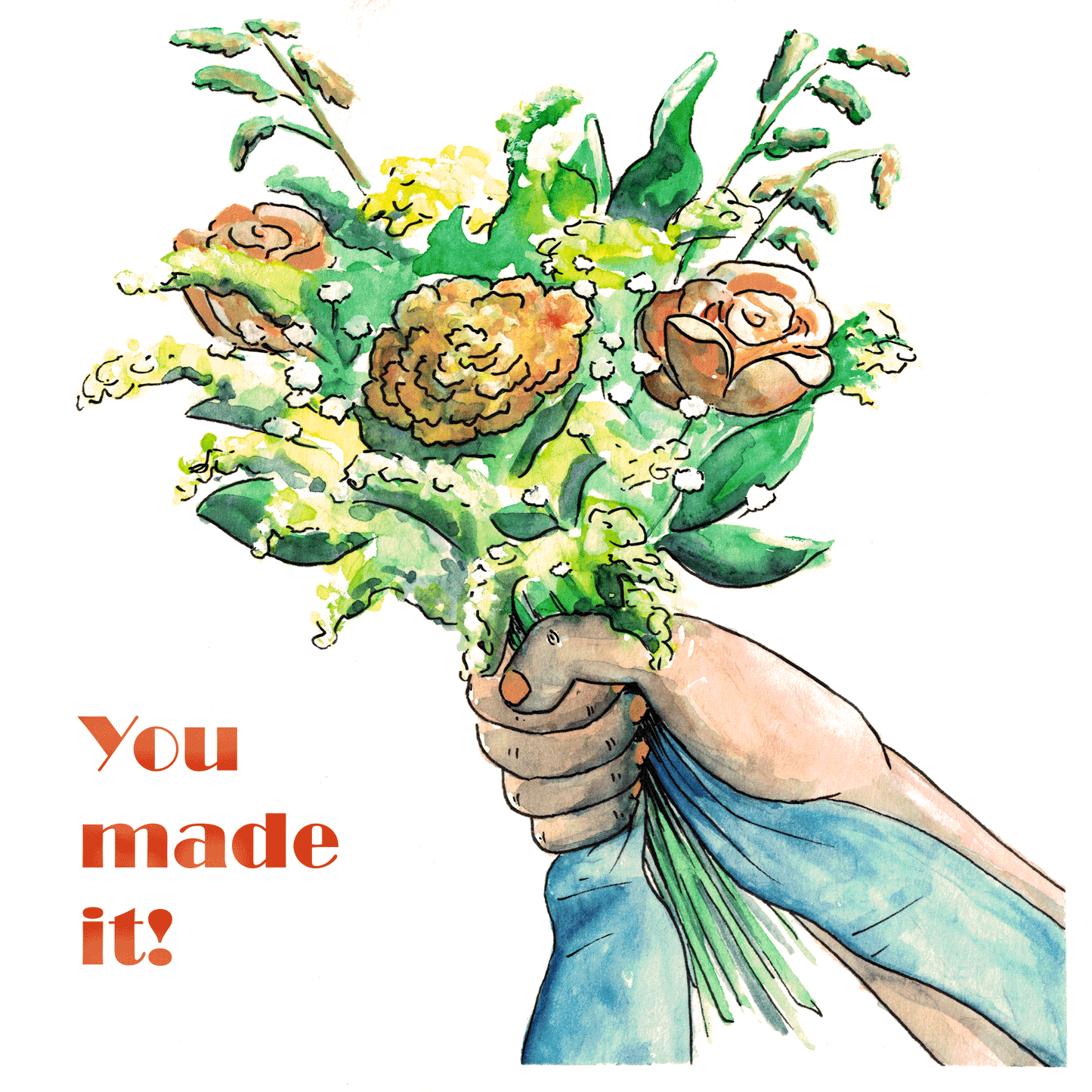 You made it, Petite kort