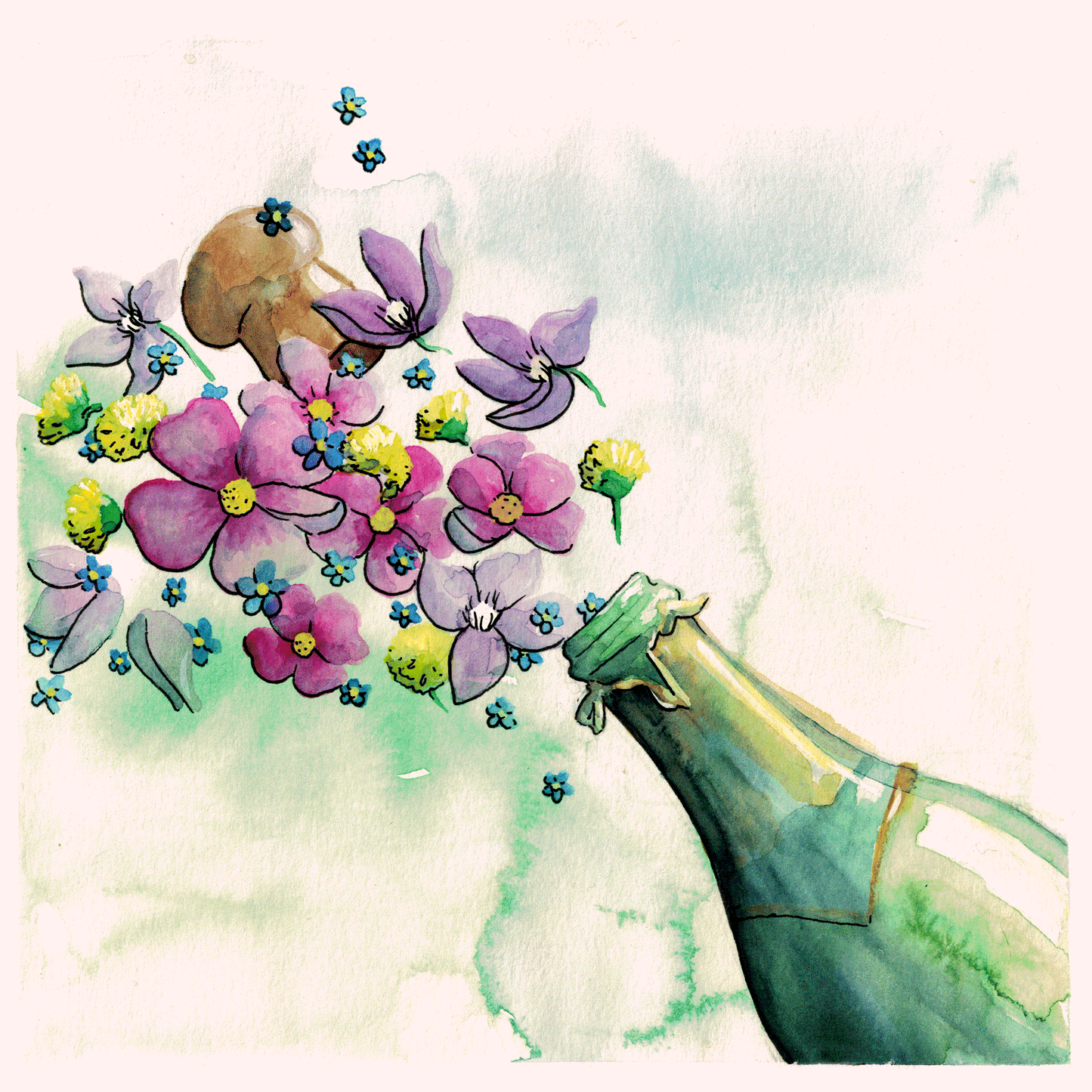 Champagne, Deluxe kort