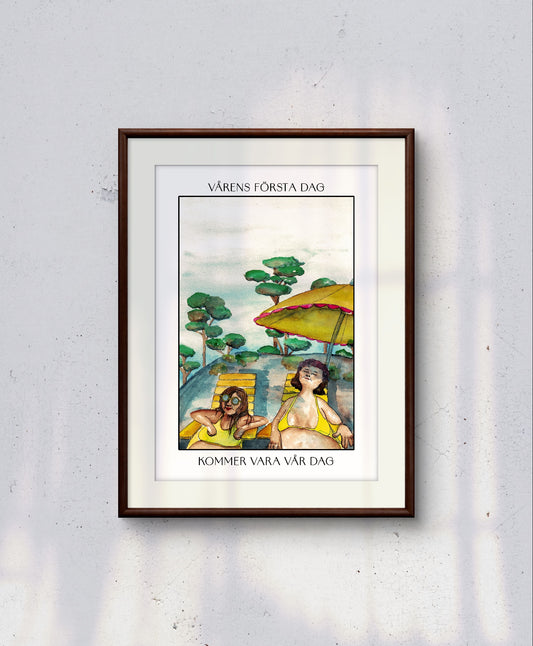 Vårens första dag, Poster