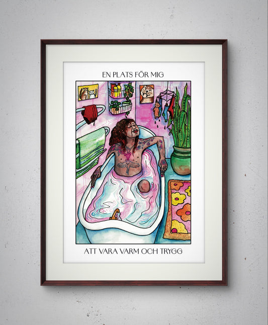 En plats för mig, Poster