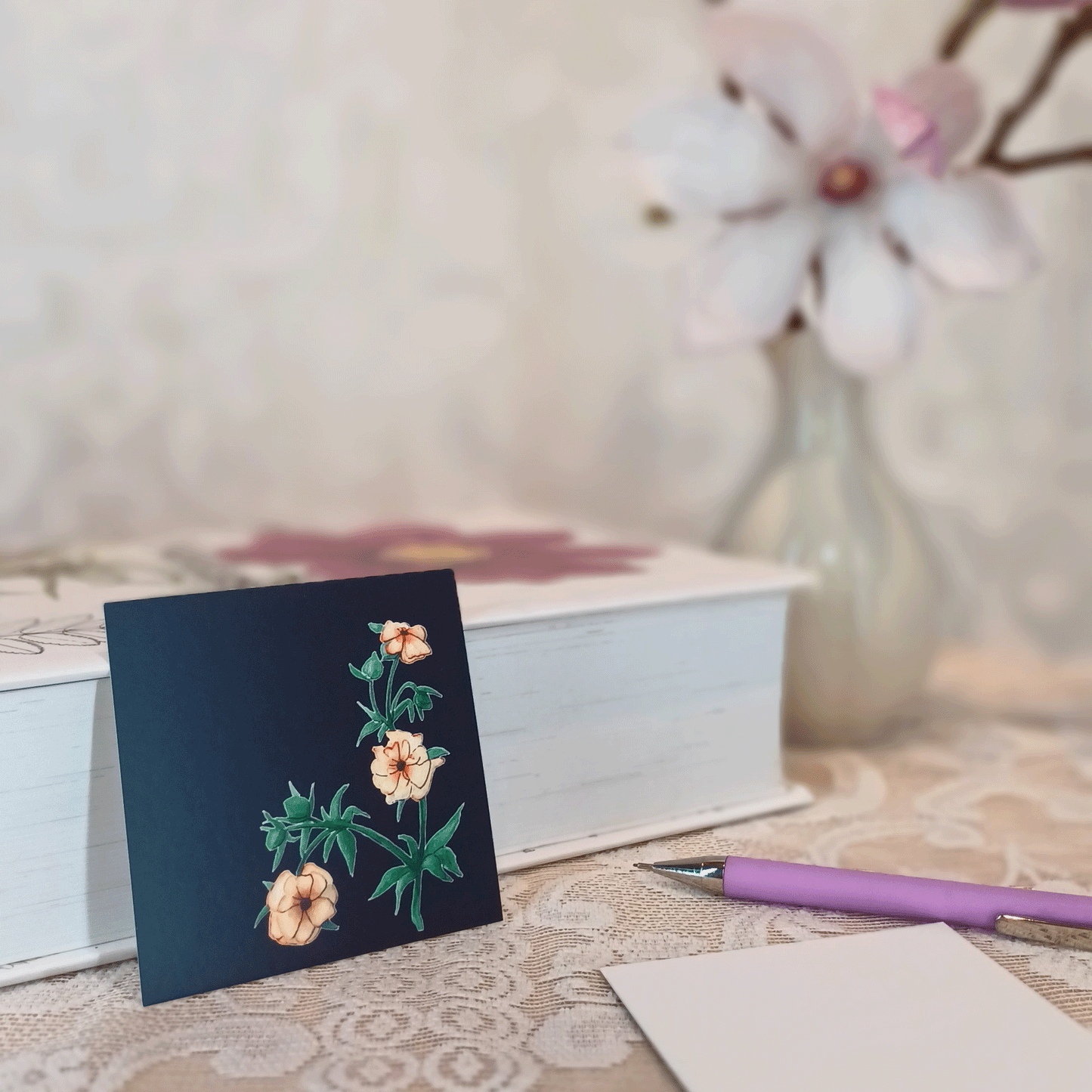 Fjärilsranunkel, Petite kort