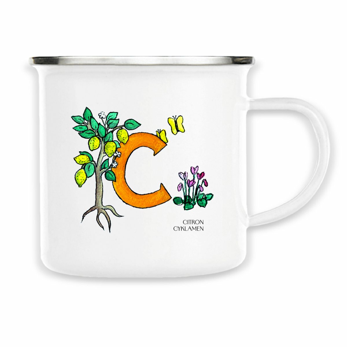 Alfabetsmugg, C - front_white