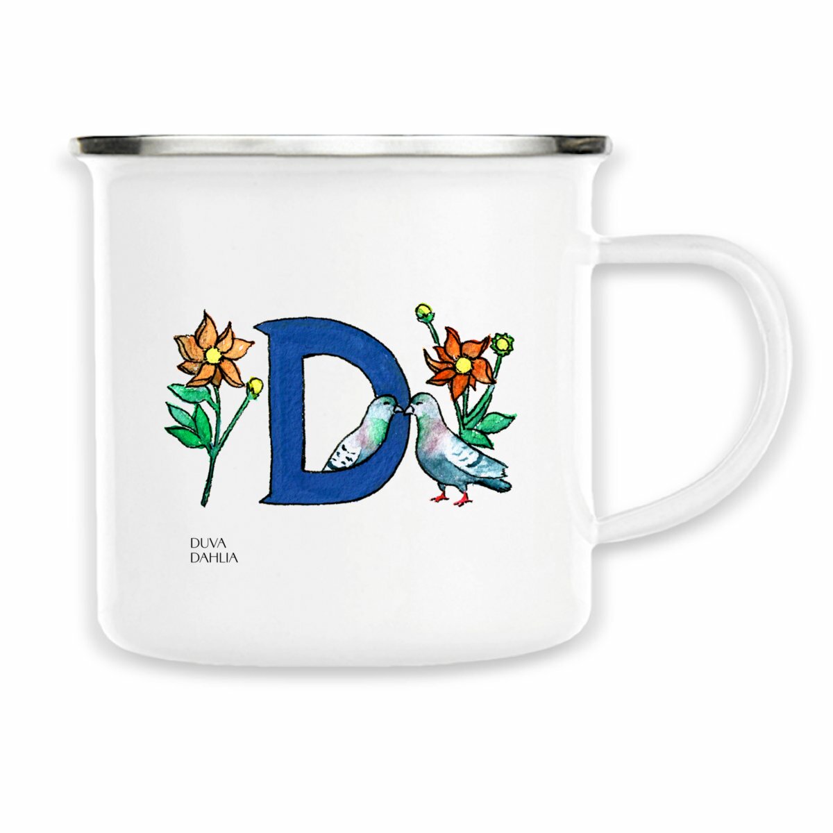 Alfabetsmugg, D - front_white