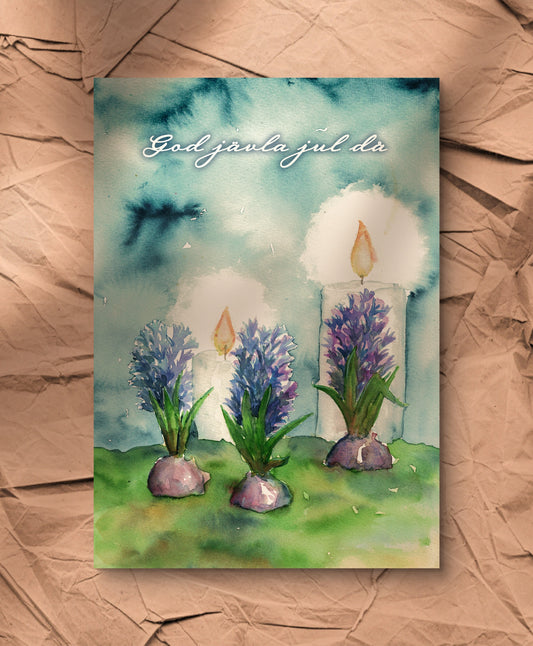 God jul, julkort